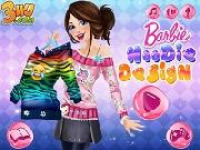 Barbie Veste Felpa Con Cappuccio