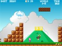 Bart E Homer In Mario World