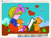 Colora La Bambina