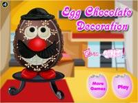 Decora L Uovo Di Cioccolata