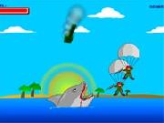 Gioco Di Squalo Mangiatore Di Paracadutisti