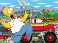 Homer Monster Car