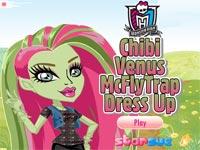 Monster High Chibi Venus Dress Up