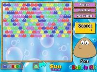 Pou Bubble Hit