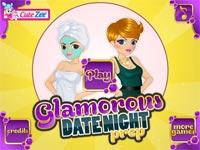 Preparazione Di Un Appuntamento Glamour Notturno