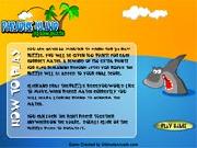 Puzzle Con Isola Tropicale E Squalo