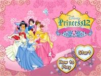 Disney Princess 12 Card