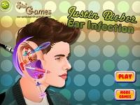 Justin Bieber Ear Infection