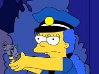 Marge Simpson Poliziotta Caccia A Herman