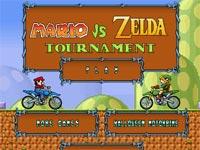 Mario Contro Zelda Gara Di Moto