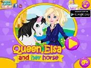 Regina Elsa E Il Suo Cavallo