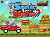 Sonic Salva Mario