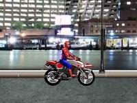 Spiderman Con Moto