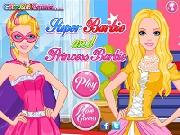 Super Barbie E Principessa Barbie