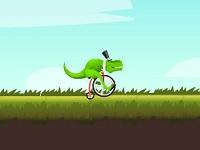 T-rex In Bicicletta